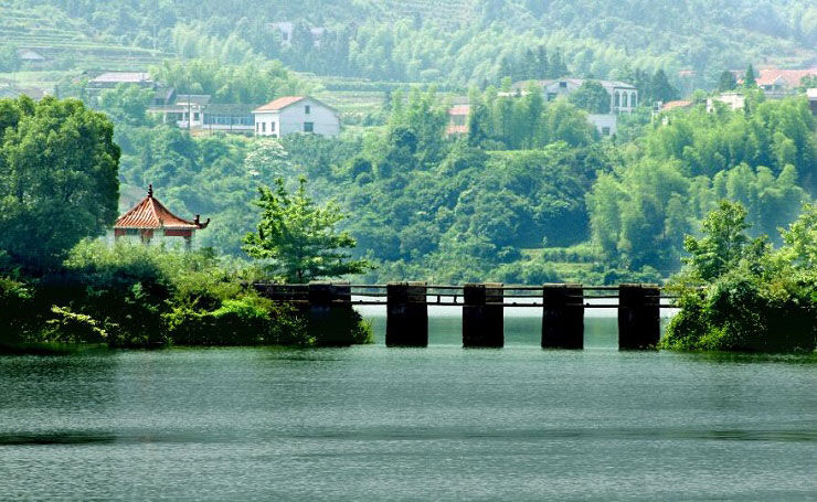浏阳丹霞湖生态旅游度假村景区美景